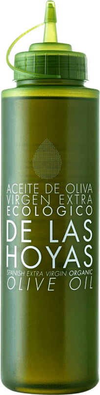 Kostenloser Versand | Olivenöl Las Hoyas Biberón Dosificador E-NOL Extra Nativ Jaén Spanien Picual Eco — Biologisch 75 cl