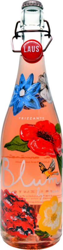 8,95 € | Roséwein Laus Blum Frizzante — Perlwein D.O. Somontano Aragón Spanien Garnacha — Grenache 75 cl