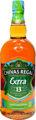 Whisky Blended Chivas Regal Irish Cask Finish — Afinado em Barrica, Extra 13 Anos 1 L