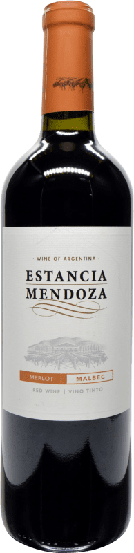 11,95 € Free Shipping | Red Wine Estancia Mendoza Merlot Malbec I.G. Mendoza