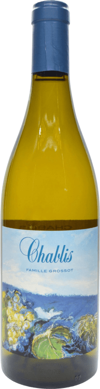 32,95 € Spedizione Gratuita | Vino Bianco Corinne & Jean-Pierre Grossot A.O.C. Chablis