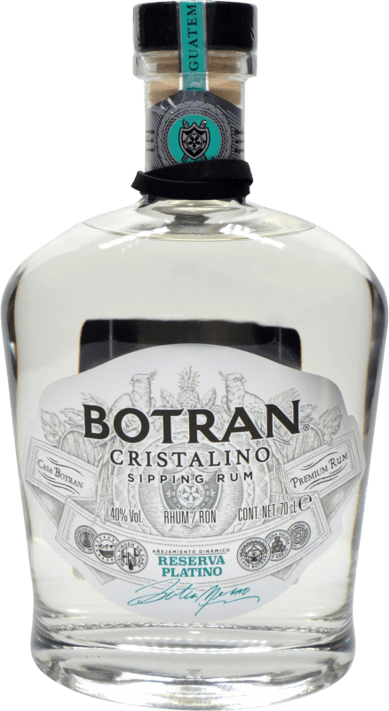 37,95 € | 朗姆酒 Licorera Quezalteca Botran Platino — 铂金版 Cristalino — 透明陈酿龙舌兰, 珍藏 危地马拉 70 cl