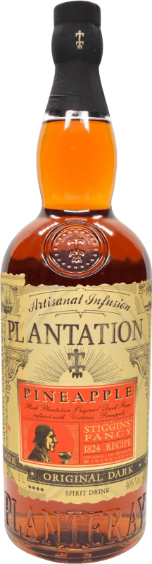 64,95 € Envío gratis | Ron Plantation Rum Stiggins Fancy Pineapple — Piña