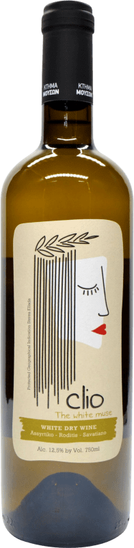 Spedizione Gratuita | Vino Bianco Muses Clio The White Muse Grecia Assyrtiko, Rhoditis 75 cl