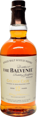Whisky Single Malt Balvenie Golden Cask Rum Cask Finish — Afinado em Barrica 12 Anos 70 cl