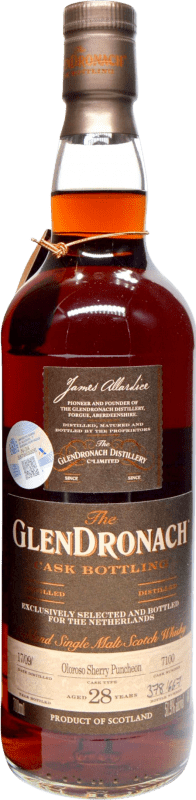 1 227,95 € Бесплатная доставка | Односолодовый виски Glendronach 1993 28 Лет