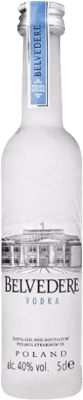6,95 € | Vodka Belvedere Polônia Organic — Bio Garrafinha Miniatura 5 cl