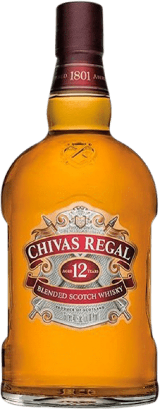 85,95 € Kostenloser Versand | Blended Whisky Chivas Regal 12 Jahre Spezialflasche 1,75 L