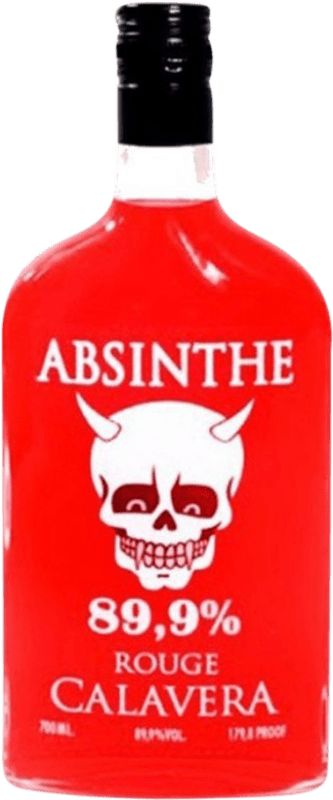 32,95 € | Assenzio Inlima Calavera — Teschio, Rouge — Rosso Spagna 70 cl