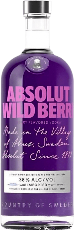 29,95 € 送料無料 | ウォッカ Absolut Wild Berries — ワイルドベリー