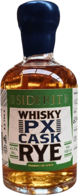 38,95 € | Whisky Single Malt Siderit PX Cask Finish — Finition en Fût, Rye Espagne Mini-Bouteille 10 cl