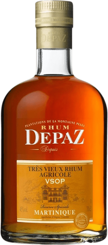64,95 € Envio grátis | Rum Depaz VSOP Very Superior Old Pale — Muito Superior Velho