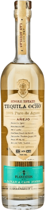 Бесплатная доставка | Текила Ocho 8 Plantation Jamaica Cask Finish — Финишная выдержка в бочке Añejo — Выдержанный Халиско Мексика 70 cl