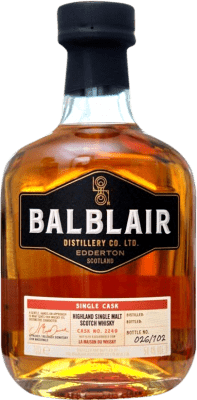 Whisky Single Malt Balblair 1988 Single Cask — Barrica Única, Vintage