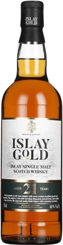 Free Shipping | Single Malt Whisky Ian Macleod Islay Gold Islay United Kingdom 21 Years 70 cl