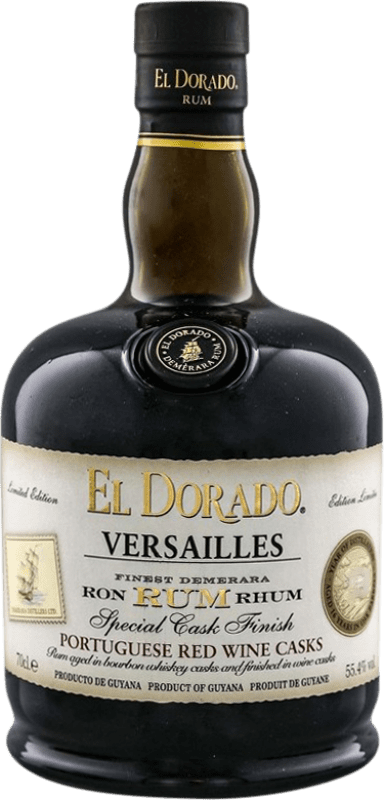 225,95 € Free Shipping | Rum Demerara El Dorado Versailles Portuguese Red Wine Cask Finish