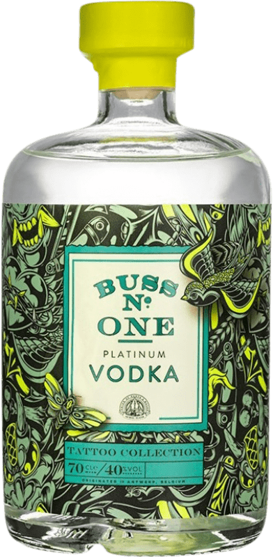 25,95 € | Wodka Buss Spirits. Nº 1 Number One Platinum — Edition Platin Belgien 70 cl