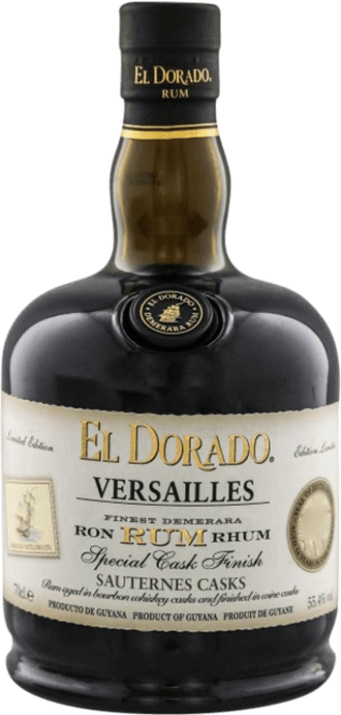 219,95 € Envío gratis | Ron Demerara El Dorado Versailles Sauternes Cask Finish — Acabado en Barrica