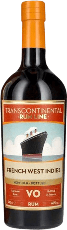 85,95 € | Rum Transcontinental West Indies Edizione Limitata, Agricole — Agricolo Vieux — Invecchiato Francia 70 cl