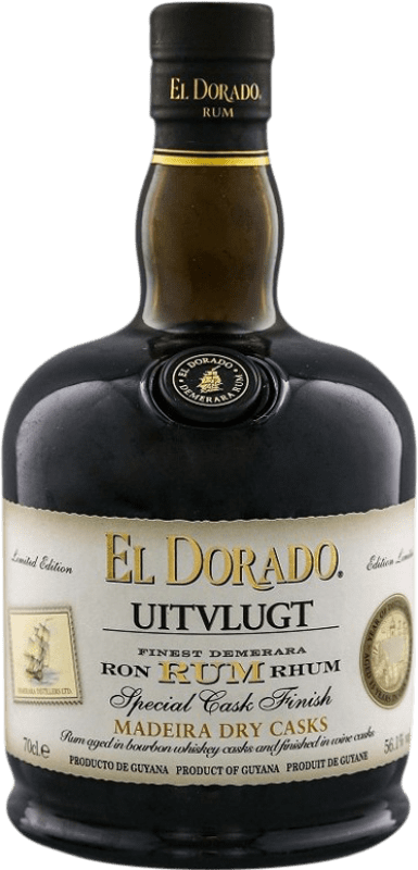 225,95 € Free Shipping | Rum Demerara El Dorado Uitvlugt Madeira Dry Cask Finish