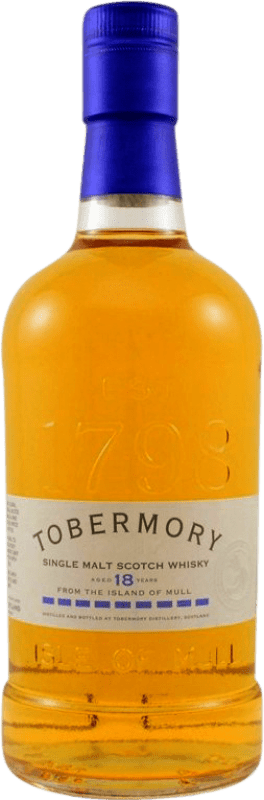 181,95 € Spedizione Gratuita | Whisky Single Malt Tobermory 18 Anni