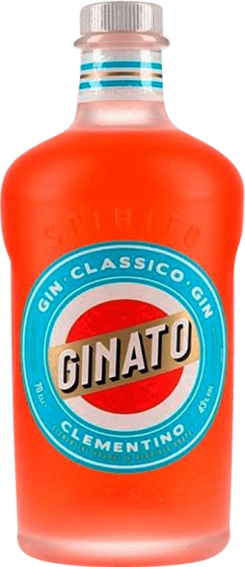 29,95 € Spedizione Gratuita | Genever Gin Ginato Clementino Orange — Arancia
