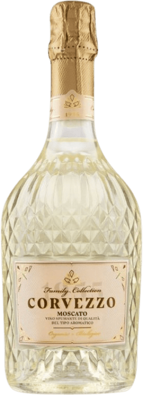 16,95 € Envío gratis | Espumoso Blanco Corvezzo Colección Familiar I.G.T. Veneto Eco — Ecológico
