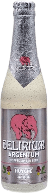 Free Shipping | Beer Huyghe Delirium Argentum Flandes Belgium Third-Liter Bottle 33 cl