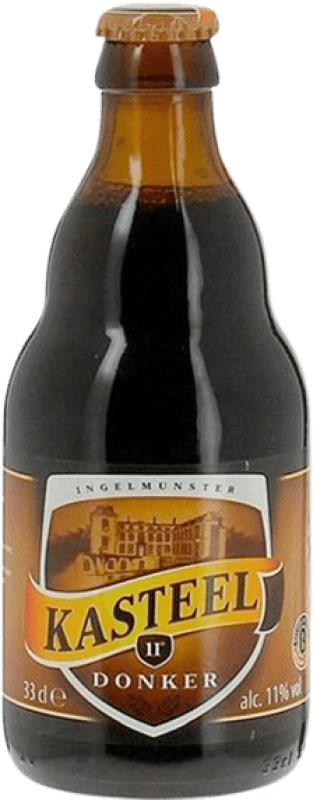 免费送货 | 啤酒 Van Honsebrouck Kasteel Brown Ale — 琥珀色 Flandes 比利时 三分之一升瓶 33 cl