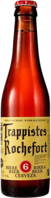 Bier Rochefort 6º Red Ale — Rotes Drittelliterflasche 33 cl