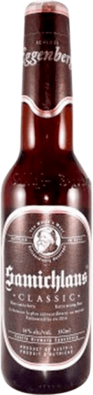 Kostenloser Versand | Bier Schloss Eggenberg Samichlaus Österreich Drittelliterflasche 33 cl