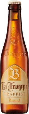 Envio grátis | Cerveja La Trappe Blonde — Loira Brabante Países Baixos Garrafinha Terço 33 cl