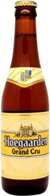 Envío gratis | Cerveza Hoegaarden Grand Cru Brabante Bélgica Botellín Tercio 33 cl