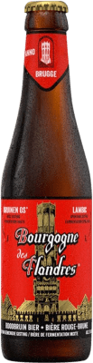 Envio grátis | Cerveja Bourgogne des Flandres Brown Ale — Âmbar Brujas Bélgica Garrafinha Terço 33 cl