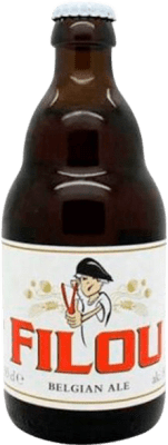 Free Shipping | Beer Brasserie du Bocq Filou Flandes Belgium Third-Liter Bottle 33 cl