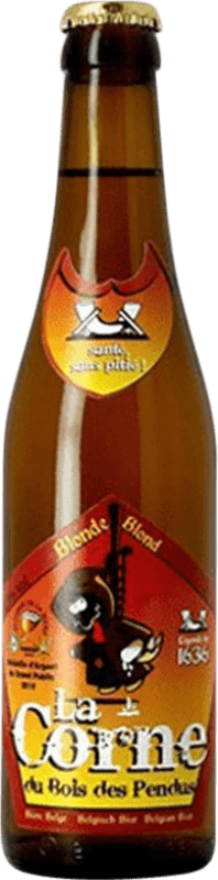Spedizione Gratuita | Birra Ebly La Corne Blonde — Bionda Valonia Belgio Bottiglietta Terzo 33 cl