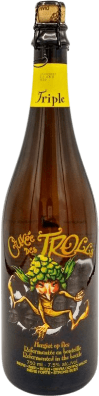 Envío gratis | Cerveza Dubuisson Des Trolls Cuvée Valonia Bélgica 75 cl