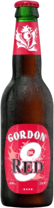 免费送货 | 啤酒 Timmermans Gordon Finest Red Ale — 红啤酒 Brabante 比利时 三分之一升瓶 33 cl