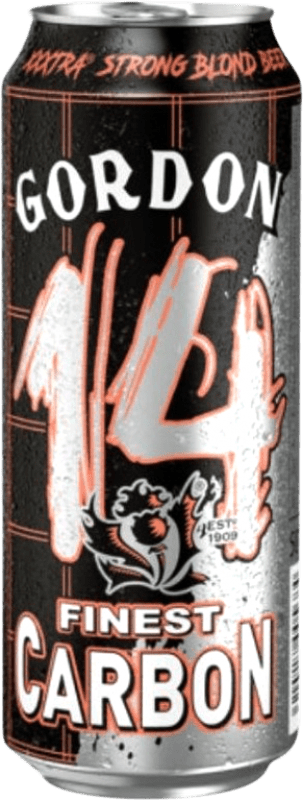 Бесплатная доставка | Пиво Timmermans Gordon Finest Carbon Valonia Бельгия Средняя банка 50 cl