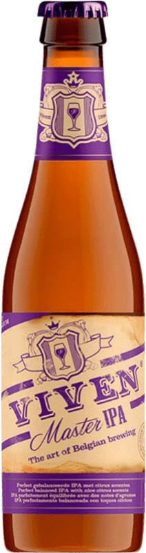 Free Shipping | Beer Van Viven Master IPA — India Pale Ale Flandes Belgium Third-Liter Bottle 33 cl