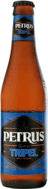 Envío gratis | Cerveza Brabandere Petrus Gouden Tripel Malt — Triple Malta Flandes Bélgica Botellín Tercio 33 cl