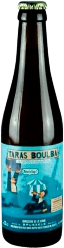 Envio grátis | Cerveja La Senne Taras Boulba Bélgica Garrafinha Terço 33 cl