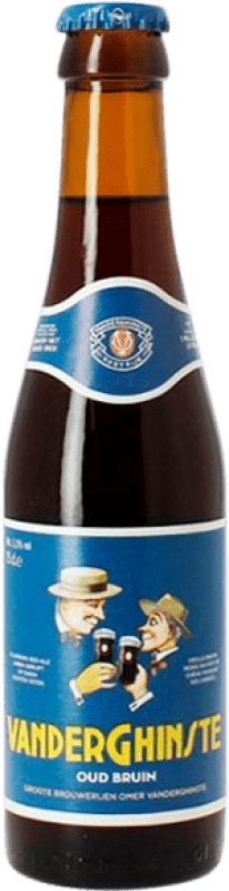 Spedizione Gratuita | Birra Omer Vander Ghinste Rood Bruin Flandes Belgio Bottiglietta 25 cl