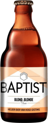 2,95 € | 啤酒 Van Steenberge Baptist Blonde — 淡色啤酒 Flandes 比利时 三分之一升瓶 33 cl