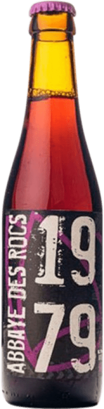 免费送货 | 啤酒 L'Abbaye des Rocs Brown Ale — 琥珀色 比利时 三分之一升瓶 33 cl