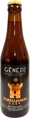 Spedizione Gratuita | Birra Génesis Fortalenium 1239 Comunità Valenciana Spagna Bottiglietta Terzo 33 cl