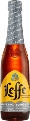 3,95 € | Beer Leffe Blonde Valonia Belgium Third-Liter Bottle 33 cl 0.0 Zero Zero Alcohol-Free