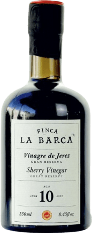 Бесплатная доставка | Уксус Norte Extremeña Finca La Barca Гран Резерва D.O. Jerez-Xérès-Sherry Андалусия Испания 10 Лет Мини-бутылка 25 cl