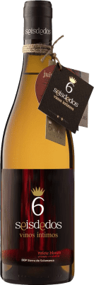 25,95 € | Vino Blanco Seisdedos Toñi D.O.P. Vino de Calidad Sierra de Salamanca España Rufete 75 cl Seisdedos Toñi Rufete Vino de Calidad Sierra de Salamanca 75 cl
