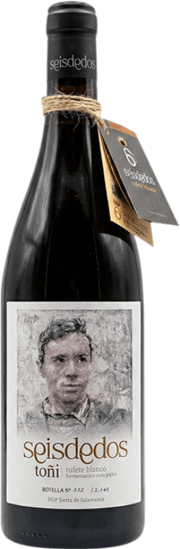免费送货 | 白葡萄酒 Seisdedos Toñi D.O.P. Vino de Calidad Sierra de Salamanca 西班牙 Rufete — 鲁费特 75 cl